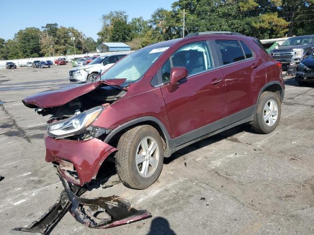 CHEVROLET TRAX 1LT 2017 burgundy  gas 3GNCJLSB5HL259194 photo #1