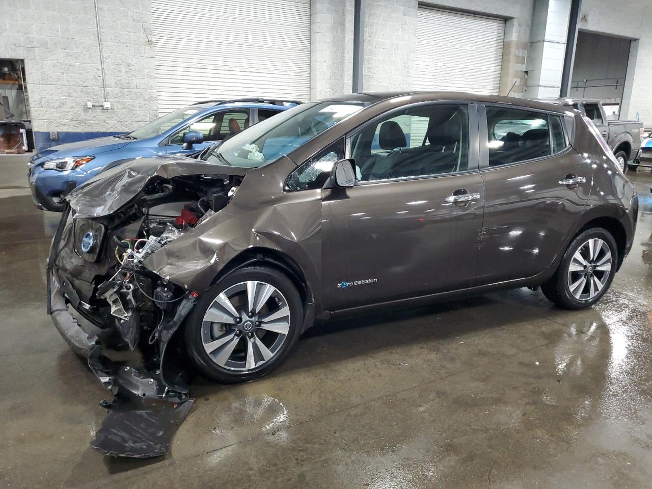 Lot #2888567353 2016 NISSAN LEAF SV