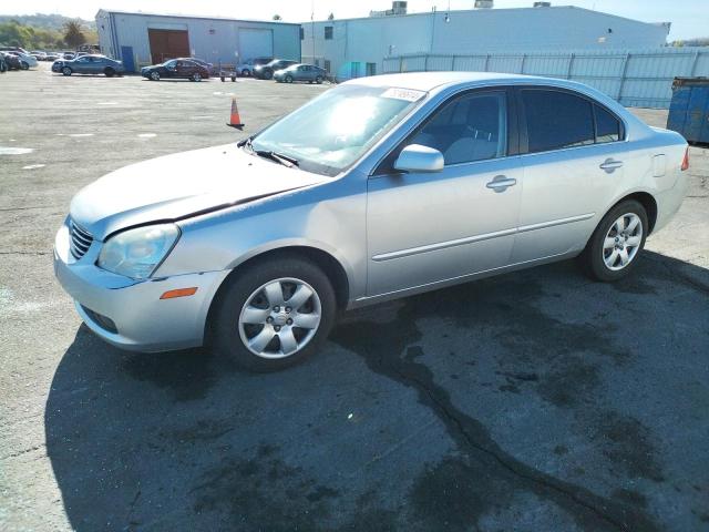 KIA OPTIMA LX 2007 silver  gas KNAGE123X75114434 photo #1