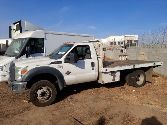 FORD F450 SUPER 2015 white chassis diesel 1FDUF4GT2FEB26620 photo #1