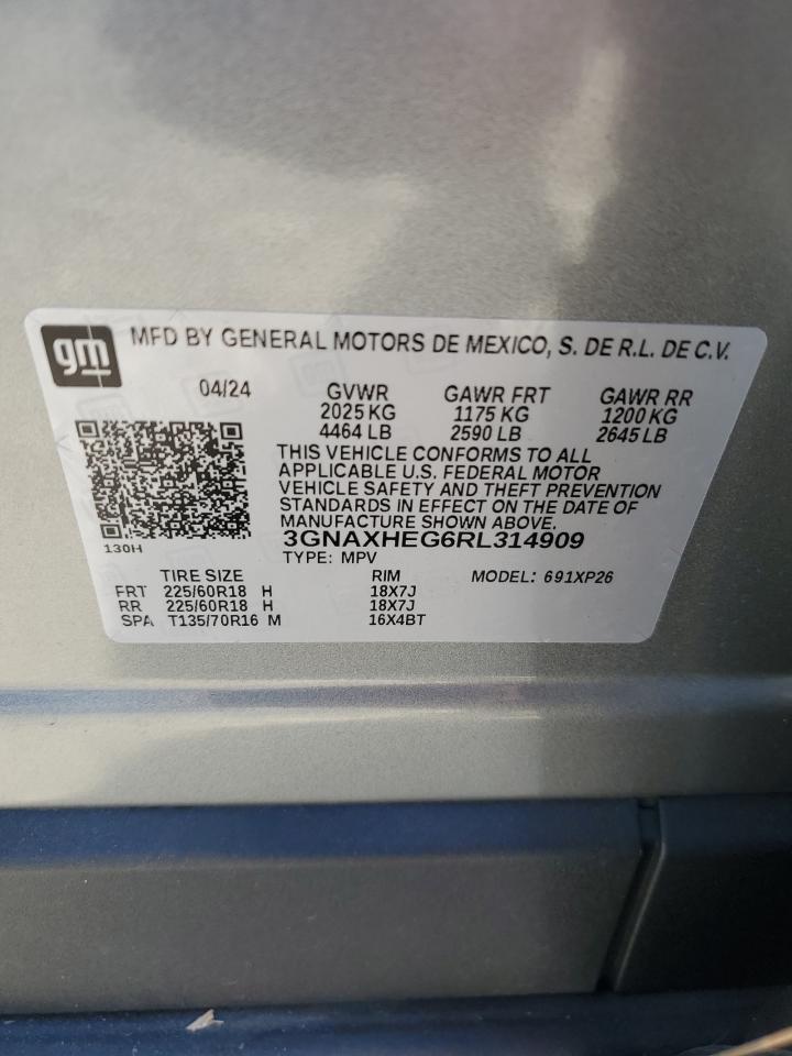 Lot #2986958825 2024 CHEVROLET EQUINOX LS