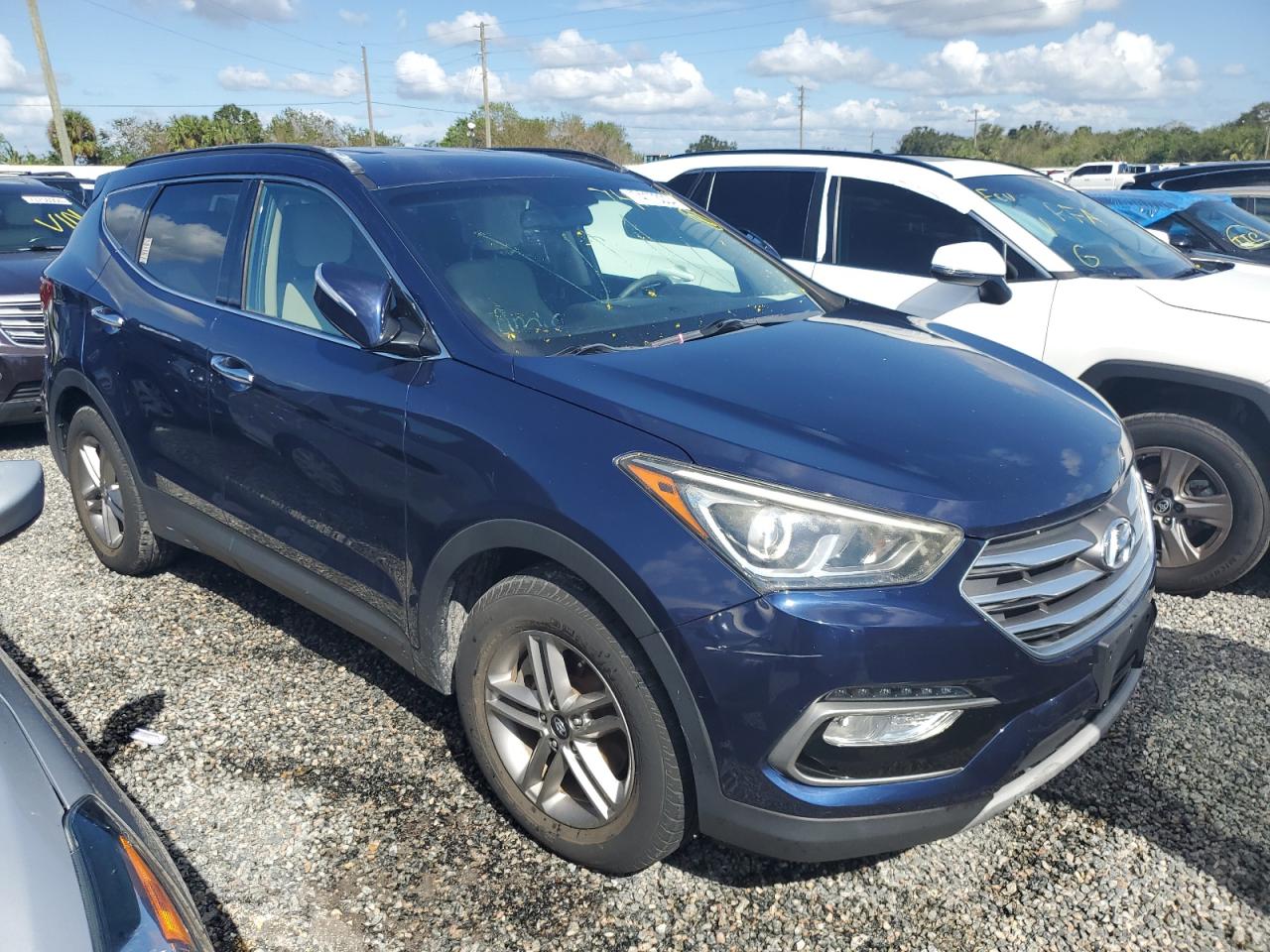 Lot #3022956074 2018 HYUNDAI SANTA FE S