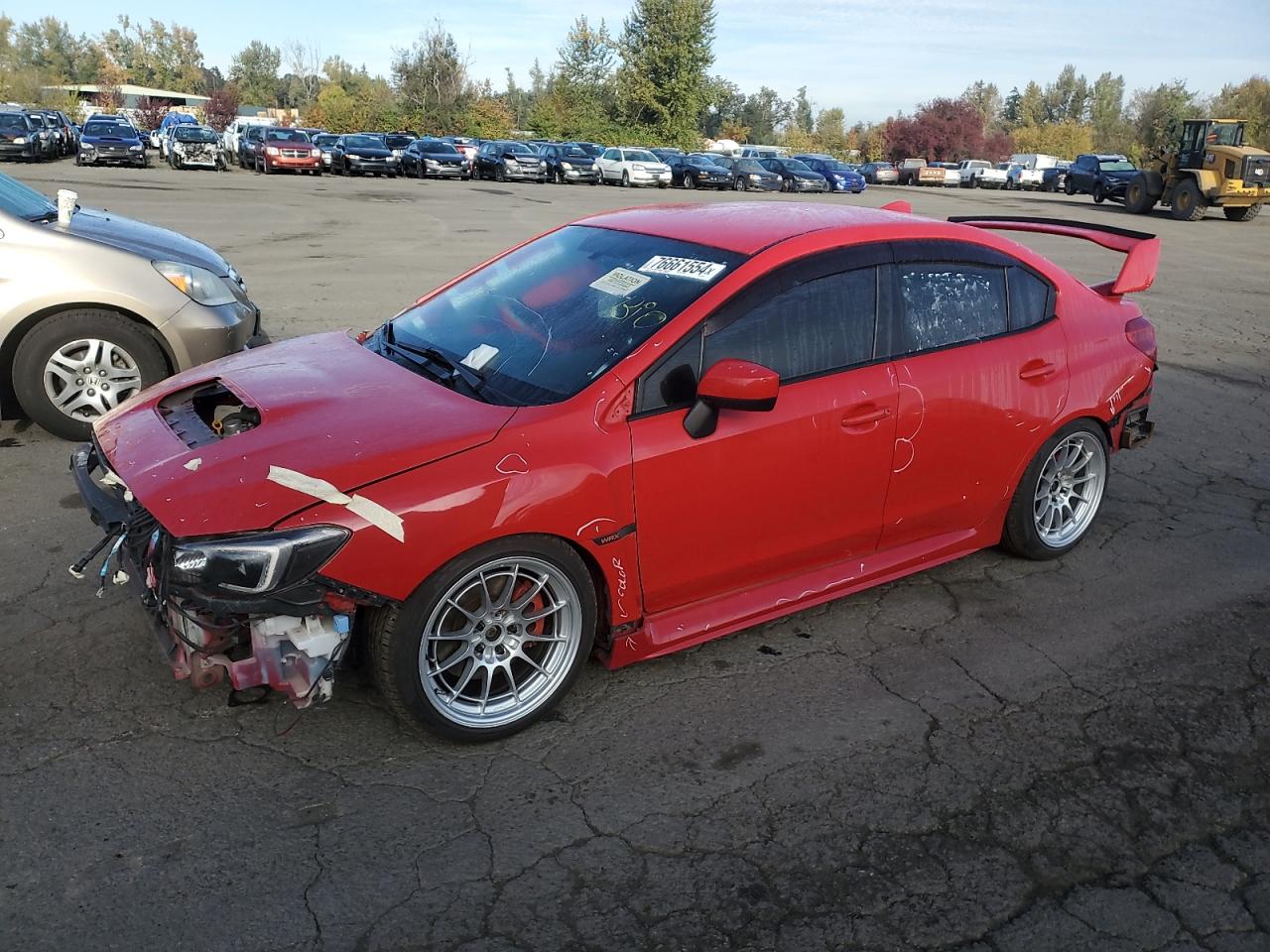 Lot #2977224161 2018 SUBARU WRX