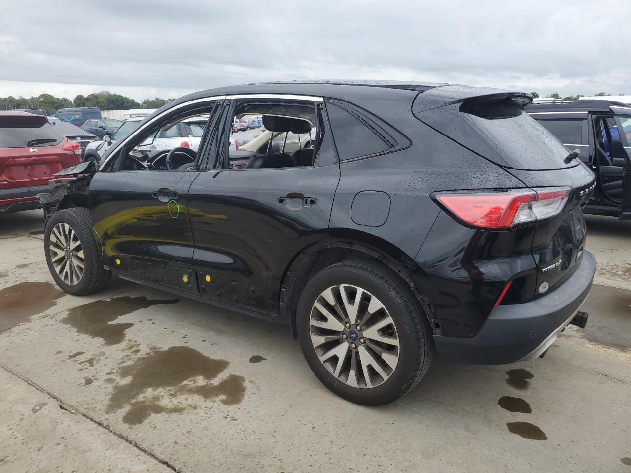 Lot #2990586696 2020 FORD ESCAPE TIT