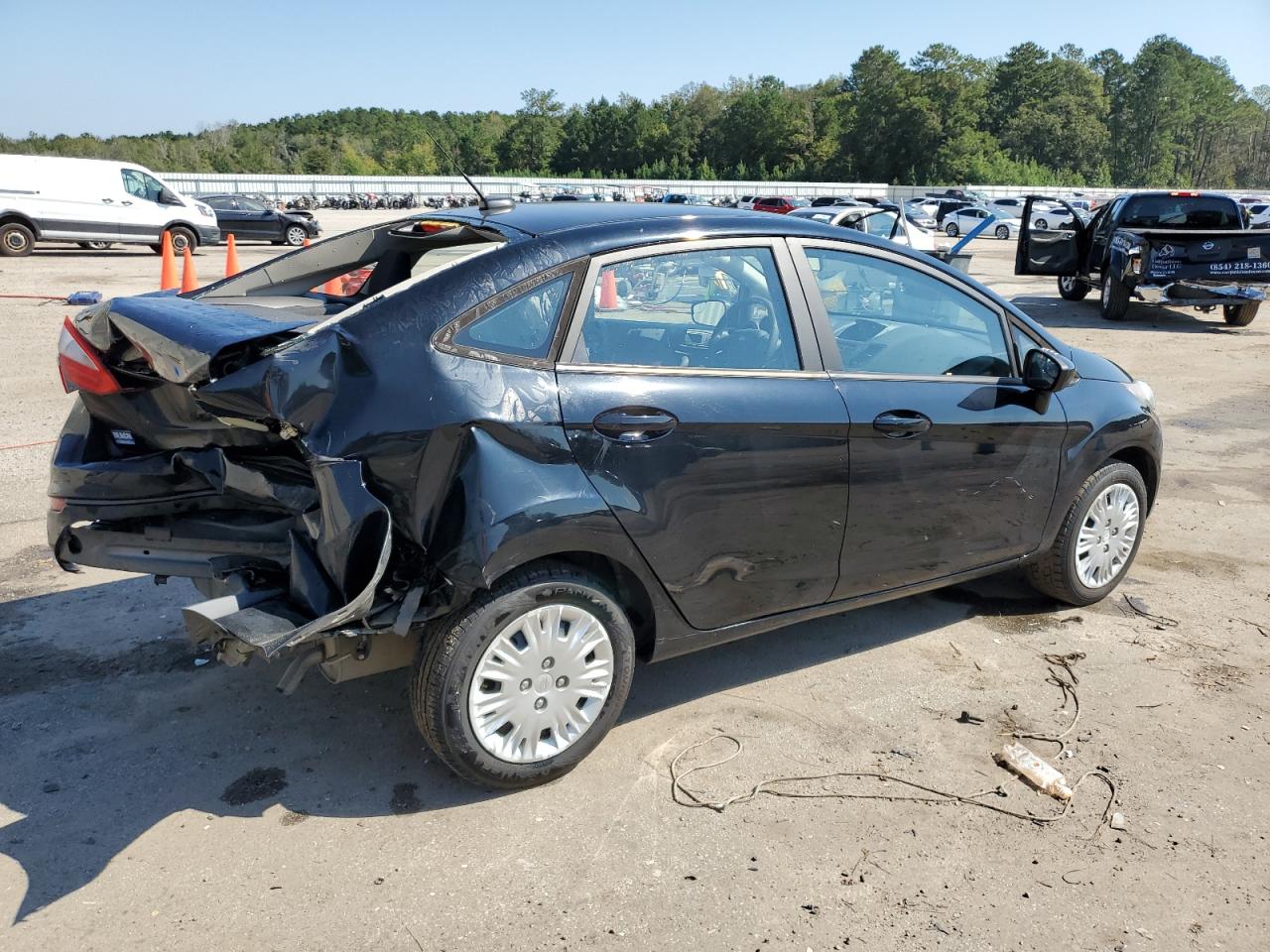 Lot #2907658624 2019 FORD FIESTA S