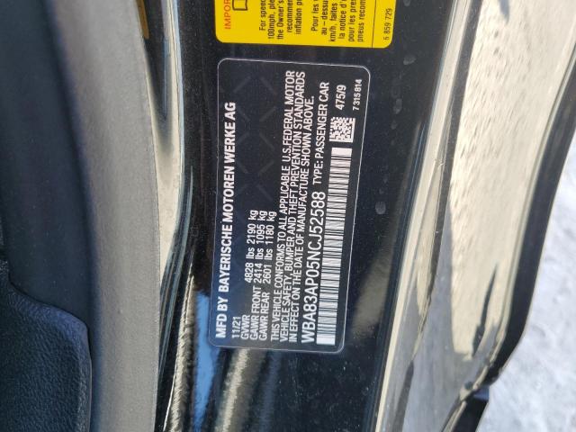 2022 BMW M440I WBA83AP05NCJ52588