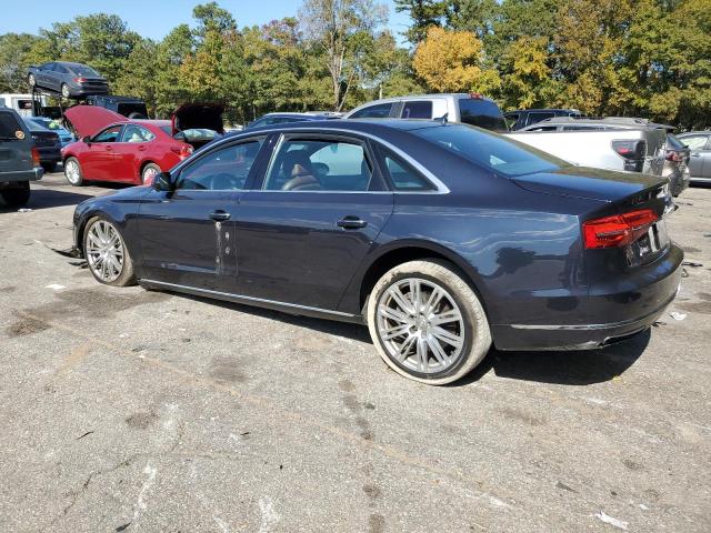 AUDI A8 L QUATT 2015 blue  gas WAU3GAFD9FN008017 photo #3