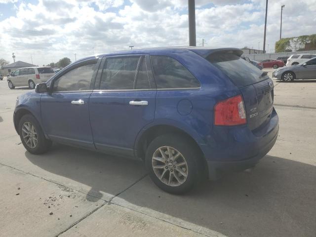 FORD EDGE SE 2014 blue 4dr spor gas 2FMDK3GC3EBA58702 photo #3