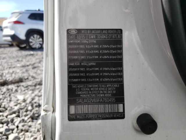 2015 LAND ROVER LR4 HSE - SALAG2V69FA760495