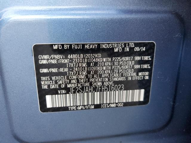 2015 SUBARU FORESTER 2 - JF2SJAHC7FH516023