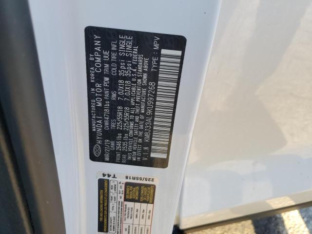 2019 HYUNDAI TUCSON - KM8J33AL9KU997268