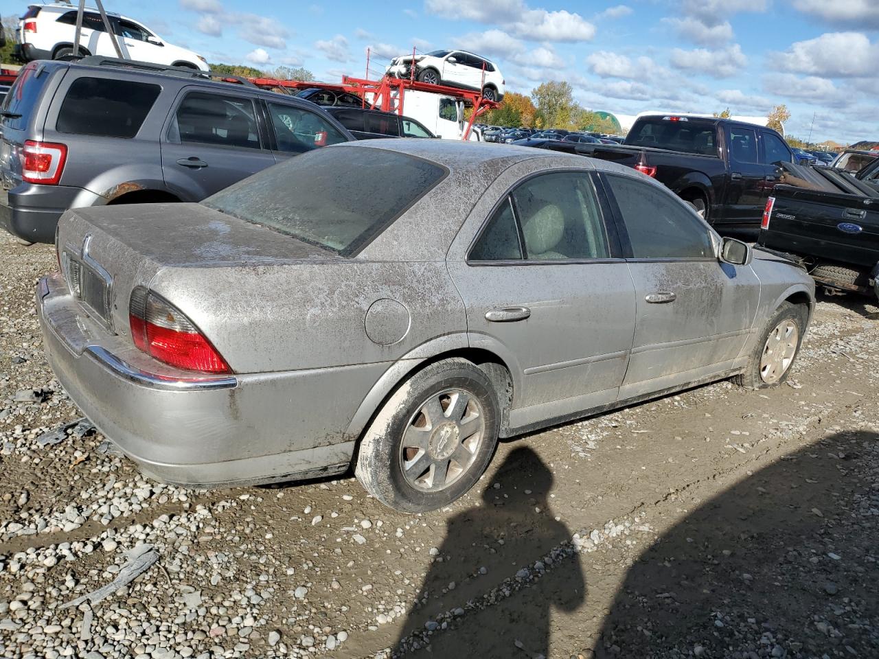 LINCOLN LS 2004 silver  gas 1LNHM86SX4Y628777 photo #4