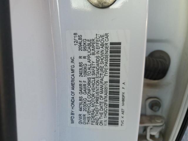 2019 HONDA ACCORD TOU - 1HGCV2F97KA005176