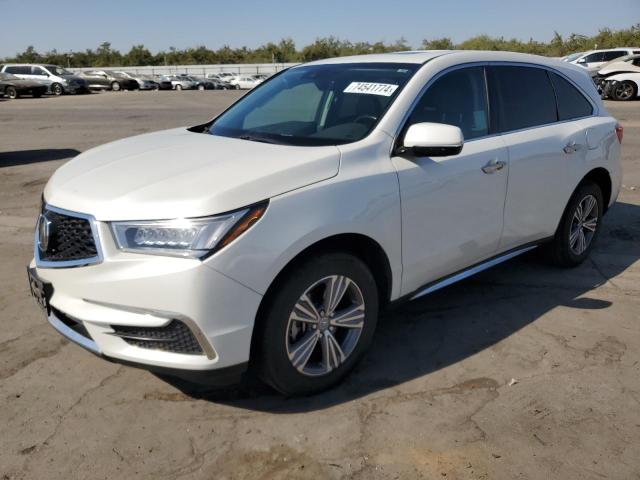 ACURA MDX 2019 white  gas 5J8YD3H35KL009612 photo #1