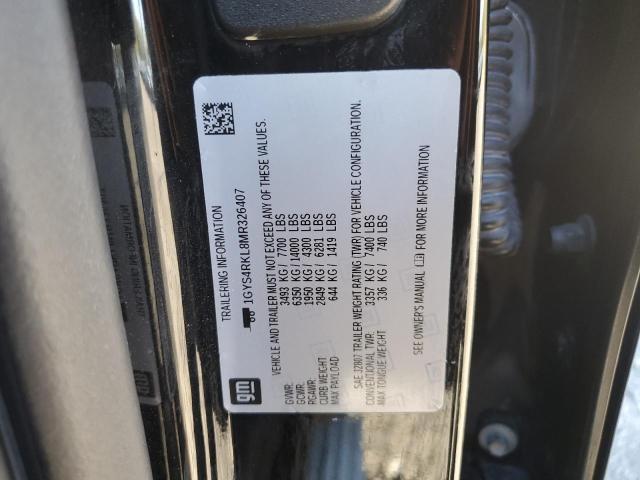 2021 CADILLAC ESCALADE E - 1GYS4RKL8MR326407