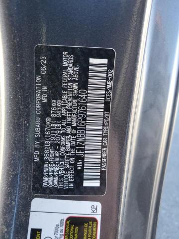 2023 TOYOTA GR 86 JF1ZNBB16P9761640