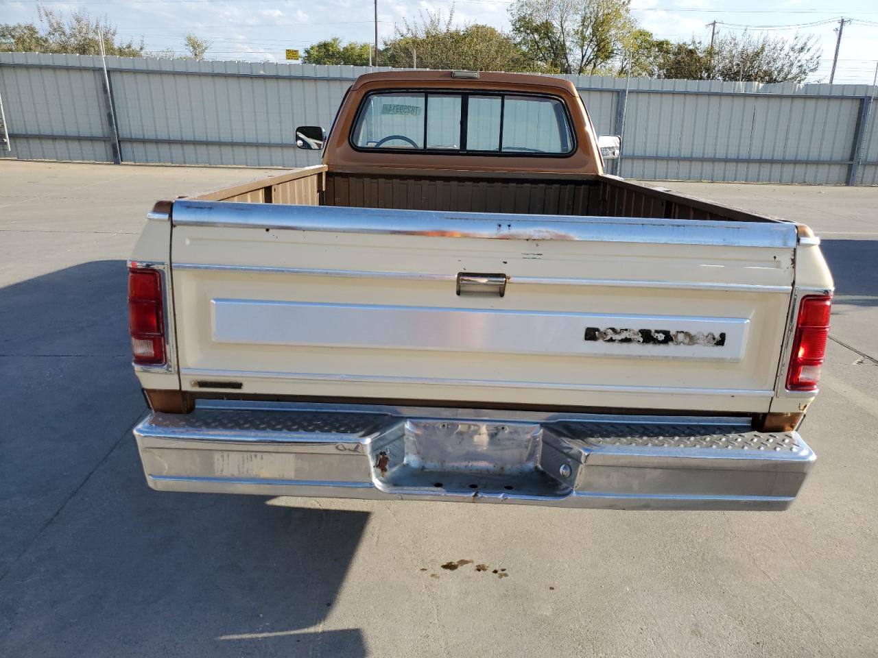 Lot #2986827300 1988 DODGE D-SERIES D