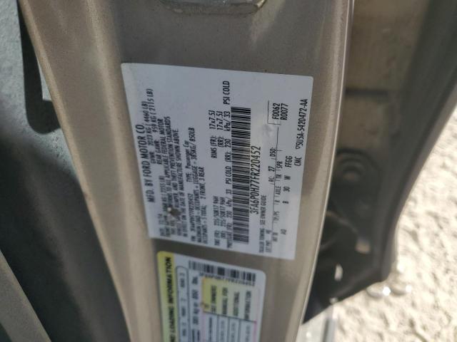 2015 FORD FUSION SE - 3FA6P0H77FR220452