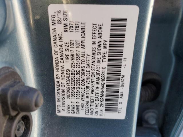 VIN 2HKRM4H54GH688410 2016 Honda CR-V, EX no.14