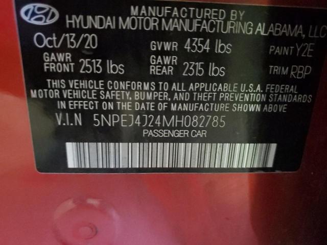 2021 HYUNDAI SONATA SEL - 5NPEJ4J24MH082785