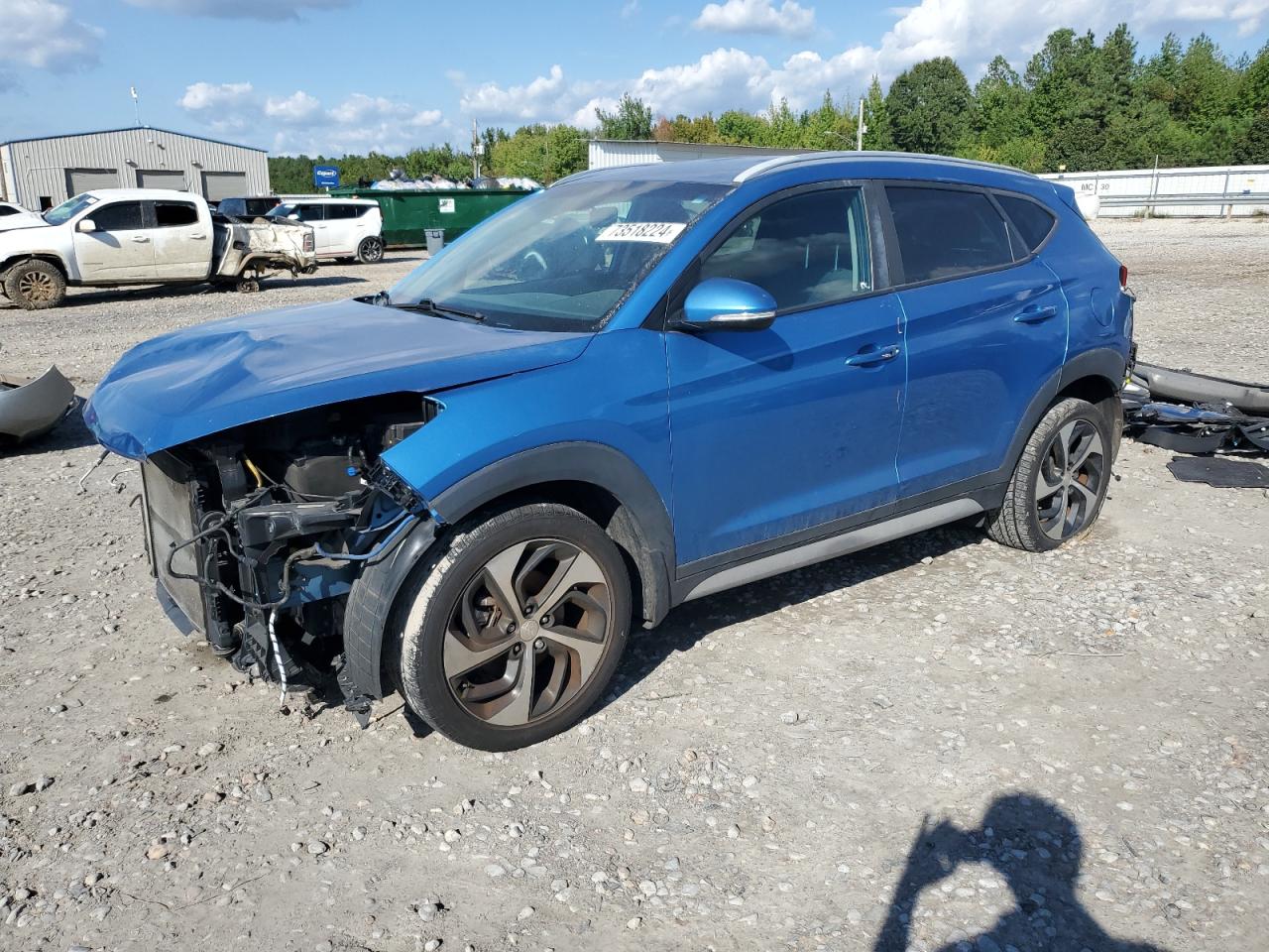 Lot #2928586753 2018 HYUNDAI TUCSON SPO