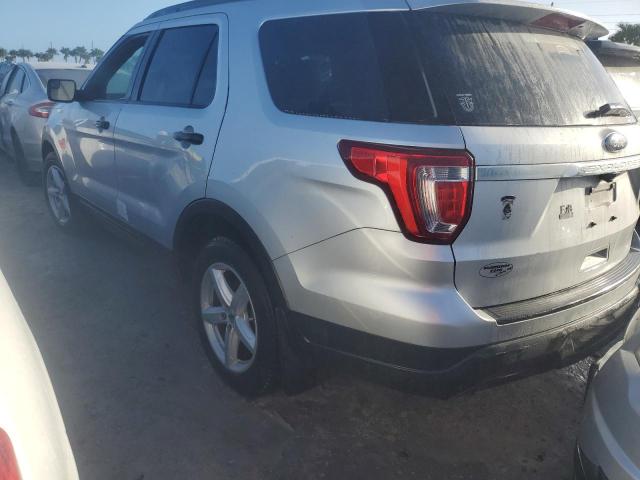 FORD EXPLORER 2019 silver  gas 1FM5K7B83KGA04626 photo #3