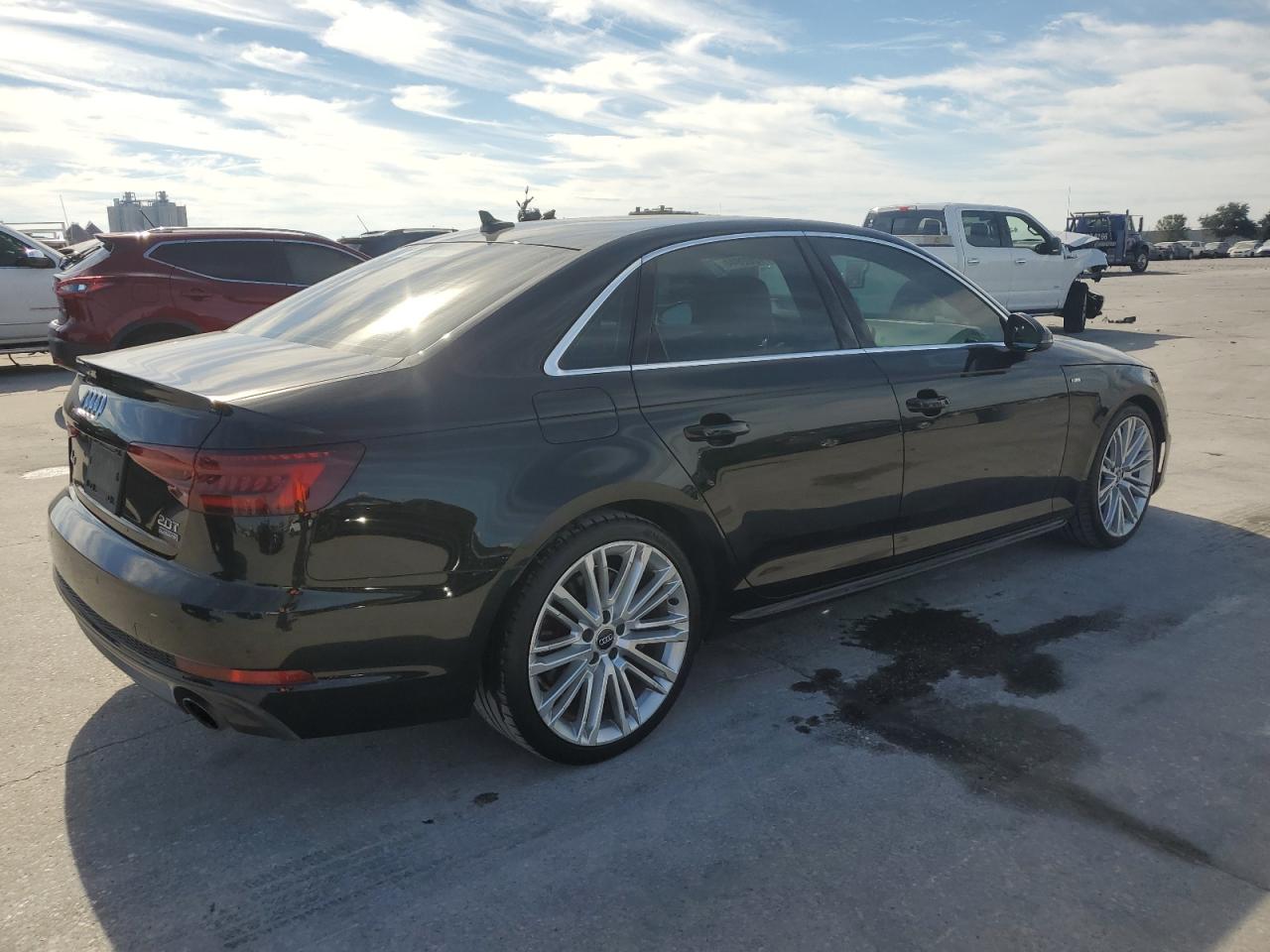 AUDI A4 PREMIUM 2018 black  gas WAUENAF47JA060101 photo #4