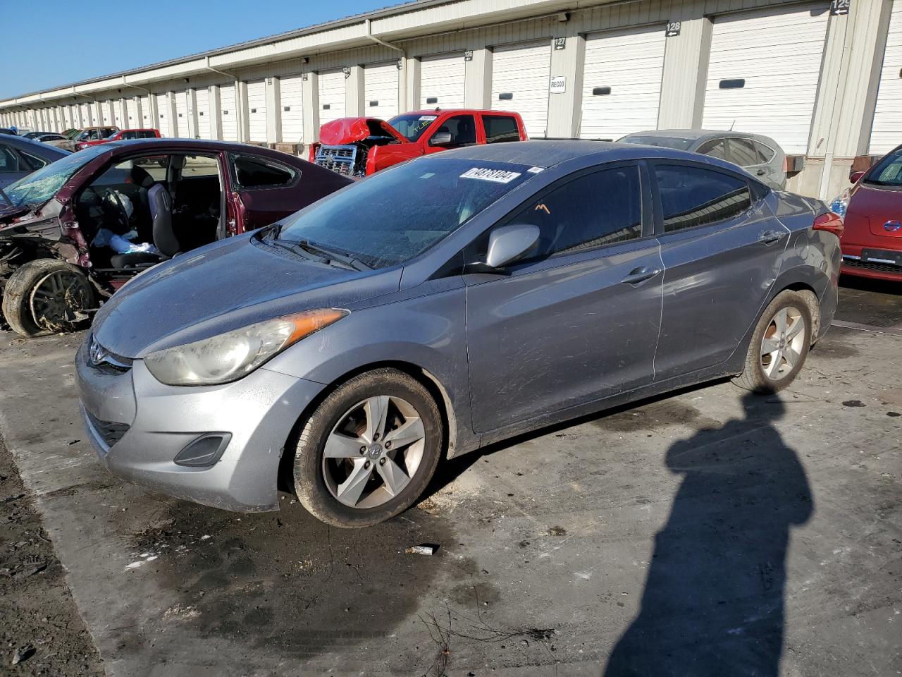 Lot #2897763298 2011 HYUNDAI ELANTRA GL