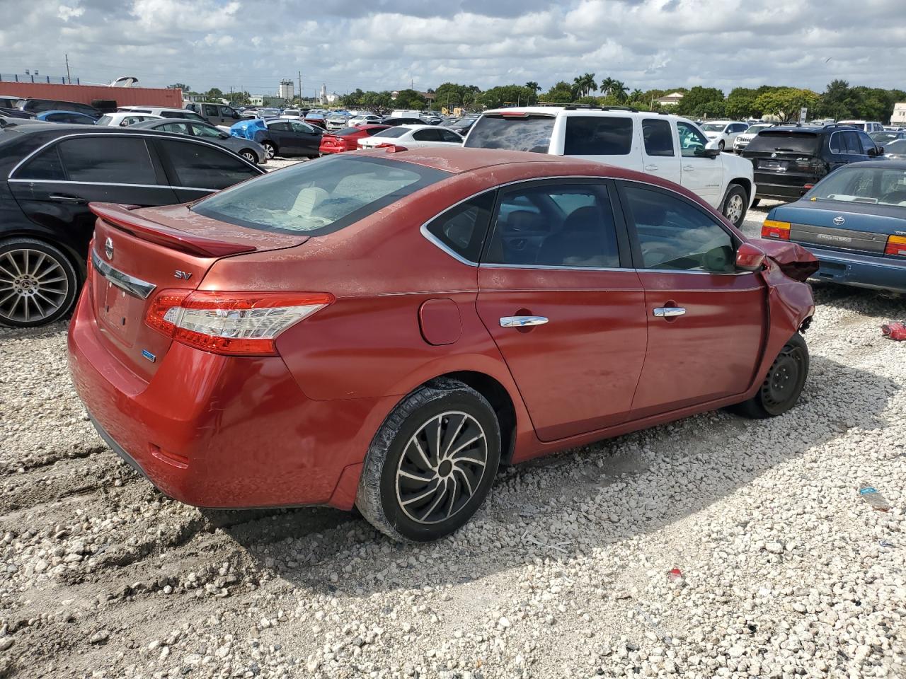 Lot #3029579067 2014 NISSAN SENTRA S M