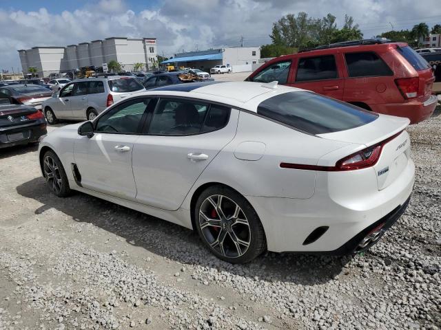 KIA STINGER GT 2021 white  gas KNAE45LC9M6090262 photo #3