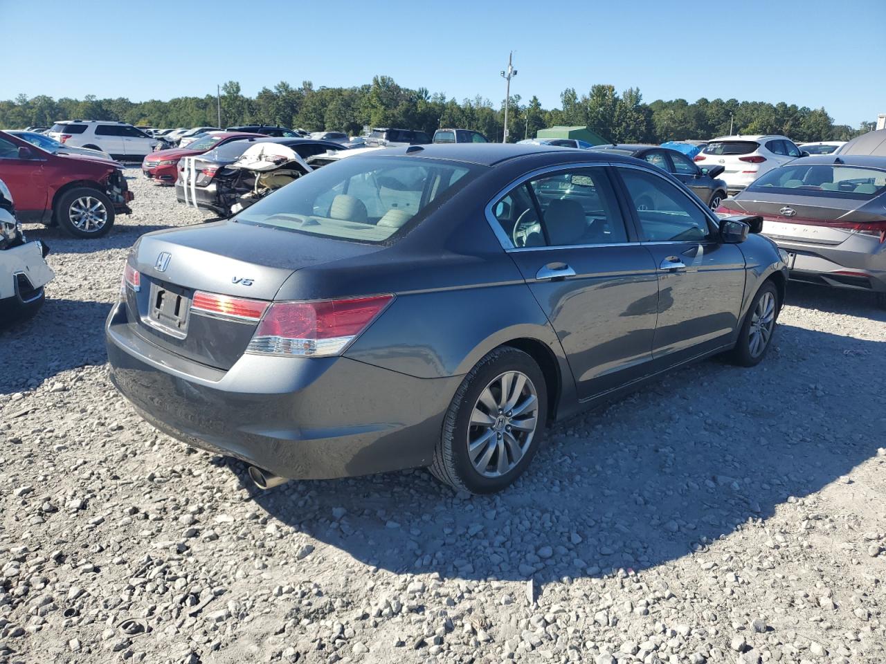 Lot #2956338004 2011 HONDA ACCORD EXL