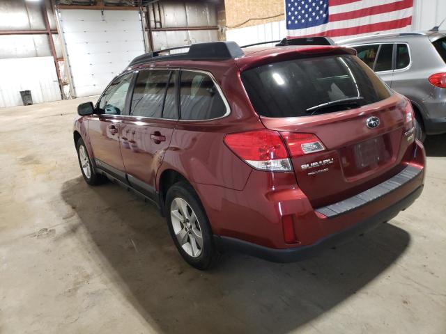 VIN 4S4BRBLC7E3312527 2014 Subaru Outback, 2.5I Lim... no.2