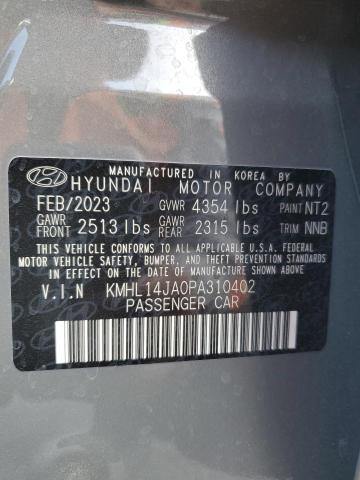 2023 HYUNDAI SONATA SEL - KMHL14JA0PA310402