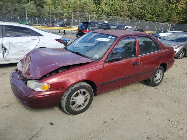 CHEVROLET GEO PRIZM 2002 red sedan 4d gas 1Y1SK52852Z422729 photo #1