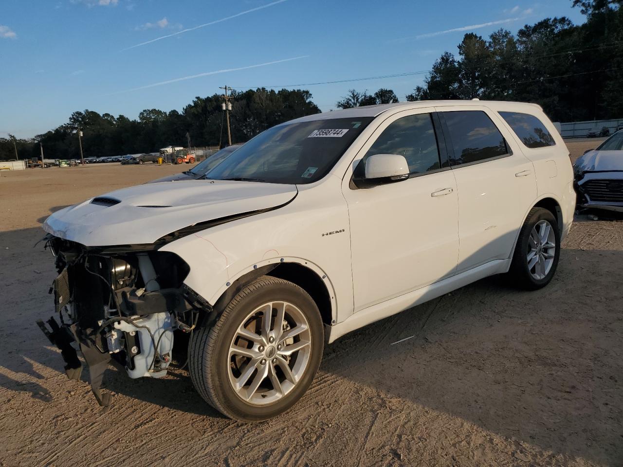 Lot #2989172715 2022 DODGE DURANGO R/