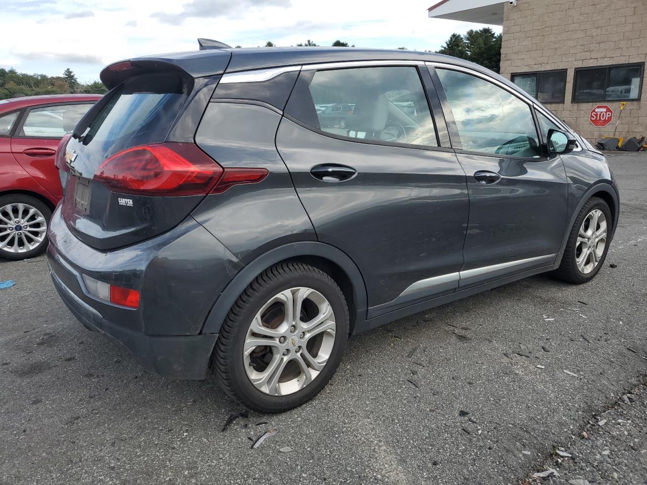 CHEVROLET BOLT EV LT 2017 gray  electric 1G1FW6S04H4189029 photo #4