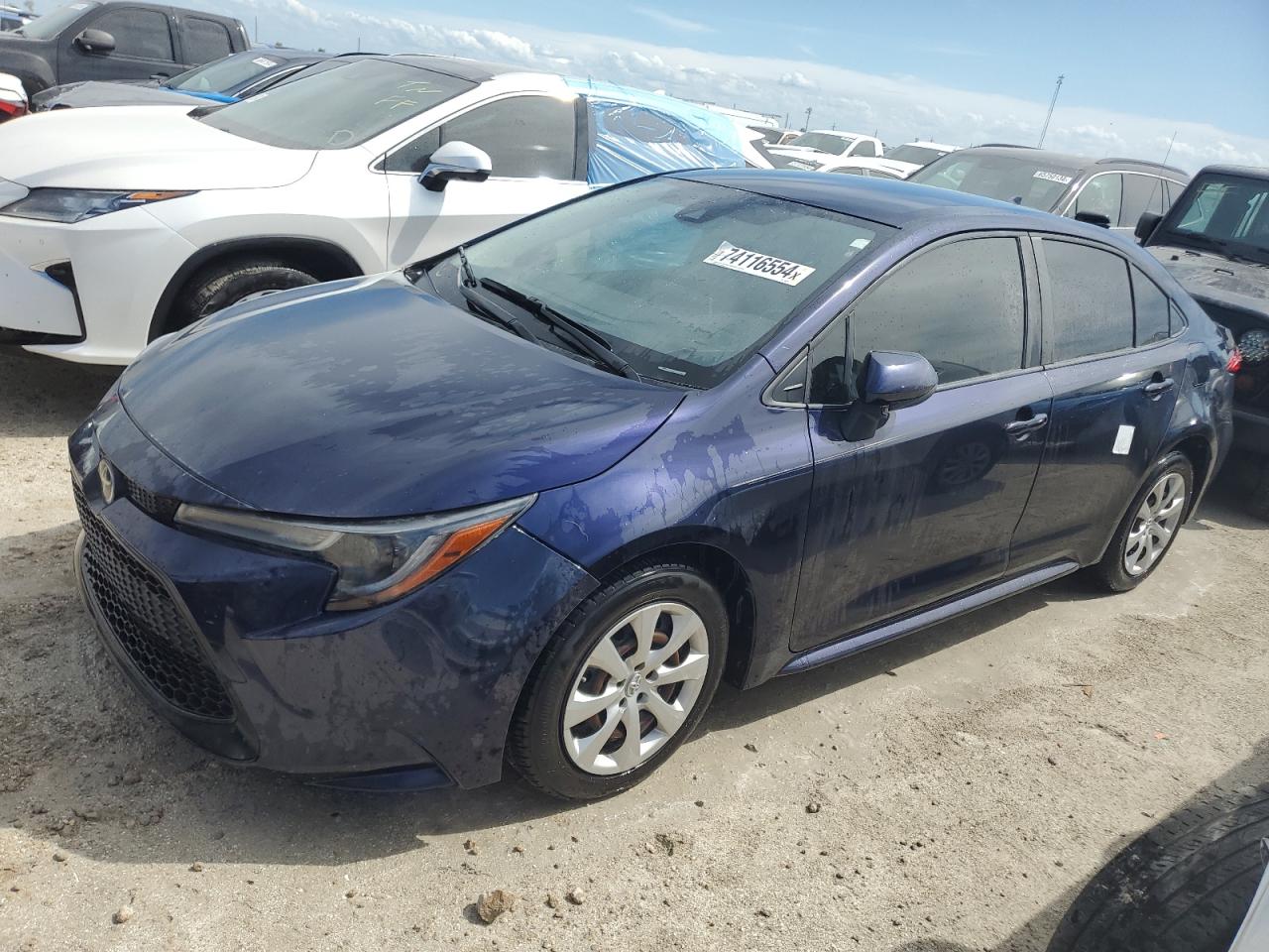 Lot #2925392406 2021 TOYOTA COROLLA LE