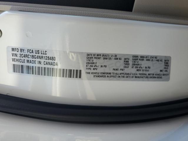2022 CHRYSLER PACIFICA T - 2C4RC1BG4NR128480