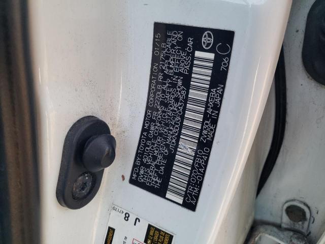 2015 TOYOTA PRIUS - JTDKN3DU3F0437587