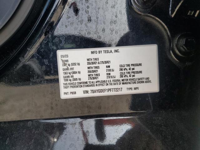 2023 TESLA MODEL Y - 7SAYGDEF1PF772217