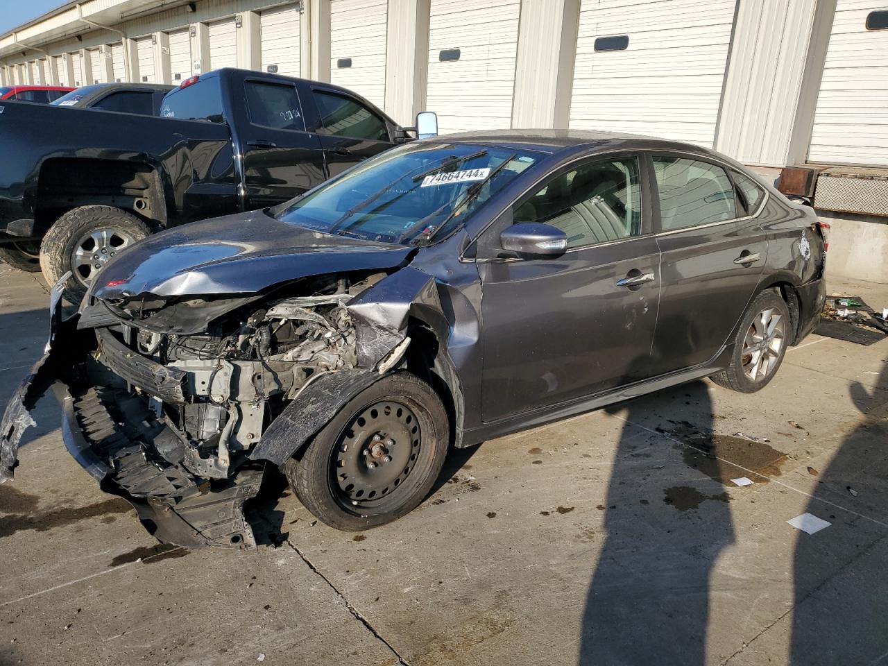 Lot #2940786403 2015 NISSAN SENTRA S