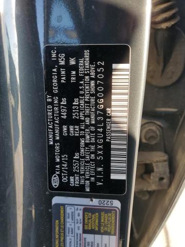 2016 KIA OPTIMA EX - 5XXGU4L37GG007052