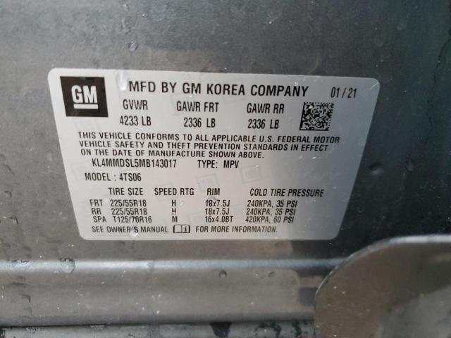 2021 BUICK ENCORE GX - KL4MMDSL5MB143017