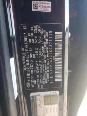 2019 KIA SORENTO L - 5XYPG4A30KG476918