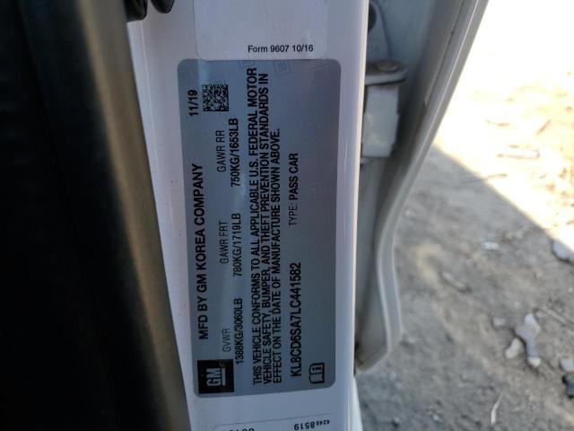 2020 CHEVROLET SPARK 1LT - KL8CD6SA7LC441582