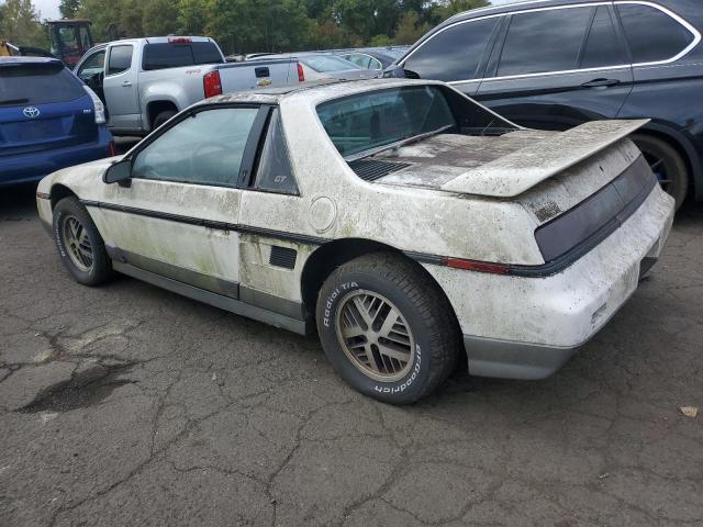 PONTIAC FIERO GT 1985 white coupe gas 1G2PG3796FP269589 photo #3