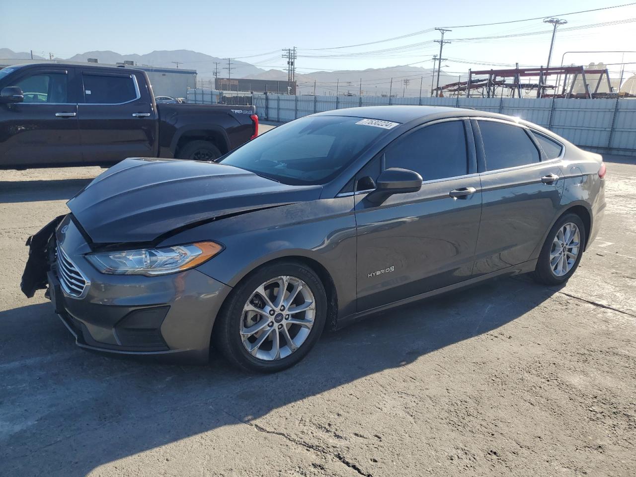 3FA6P0LU2KR265418 FORD FUSION HYB 2019