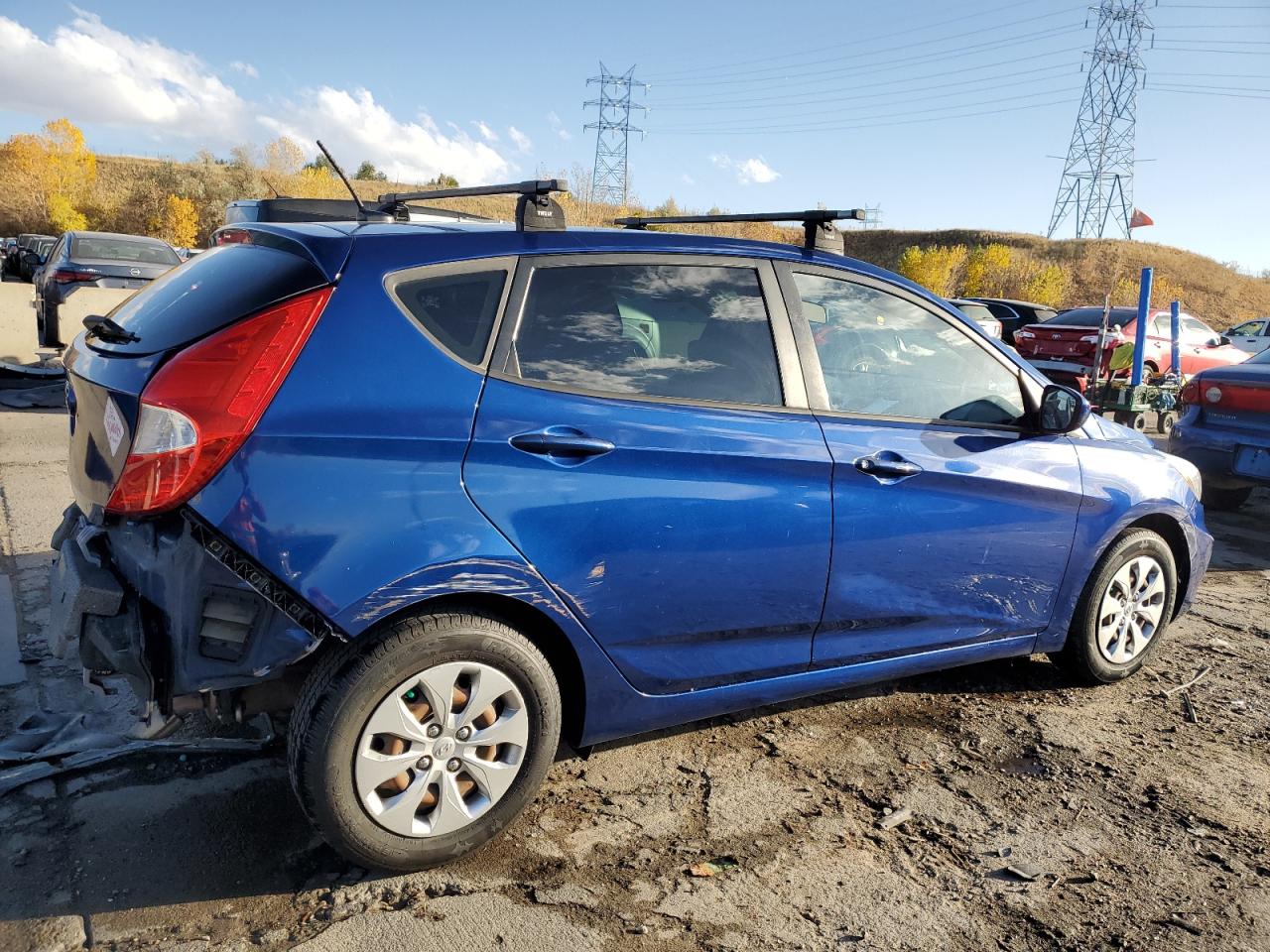 Lot #2994432085 2015 HYUNDAI ACCENT GS