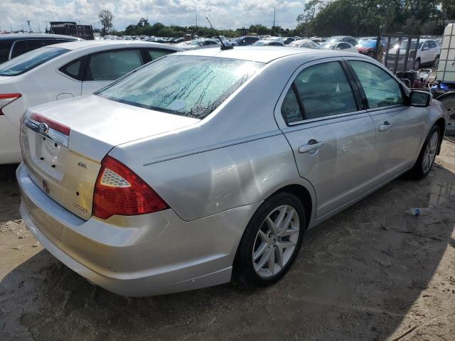 FORD FUSION SEL 2011 silver  flexible fuel 3FAHP0JG6BR106536 photo #4