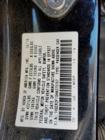 2017 HONDA ACCORD SPO - 1HGCR2F15HA073757